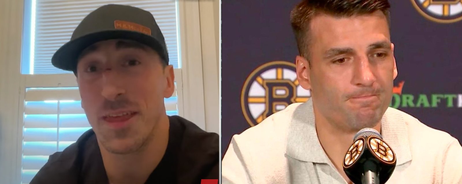 Brad Marchand reveals what he’s been doing to Patrice Bergeron lately