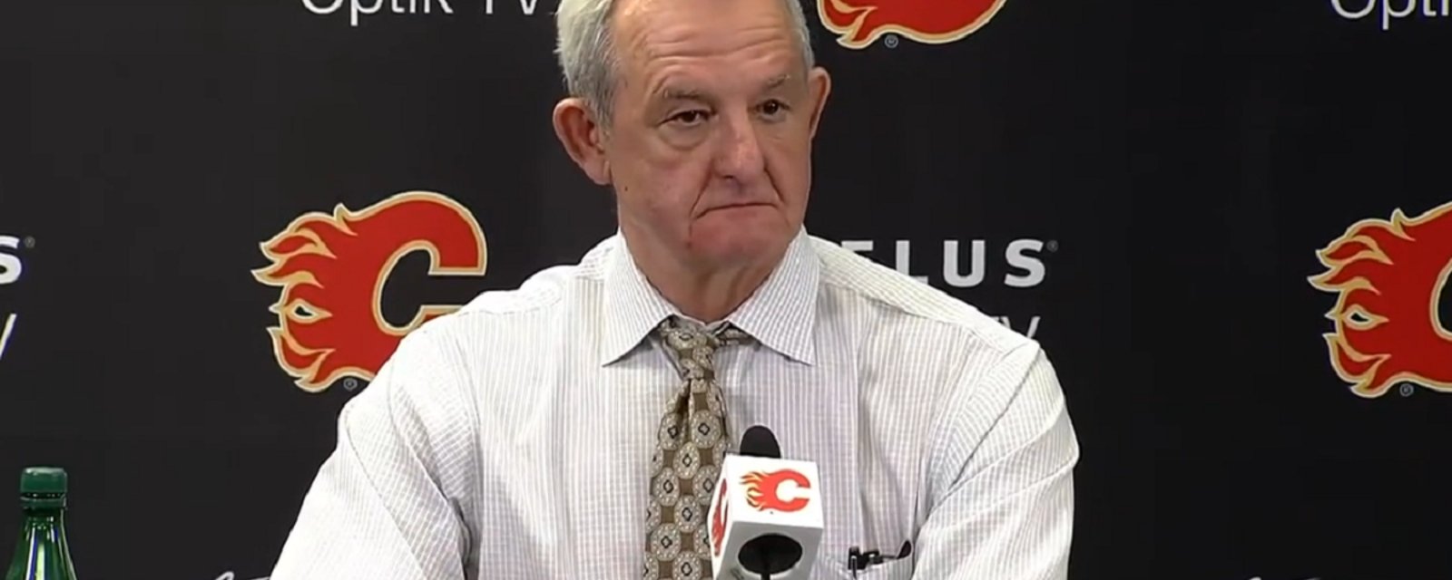 Calgary Flames fire head coach Darryl Sutter.