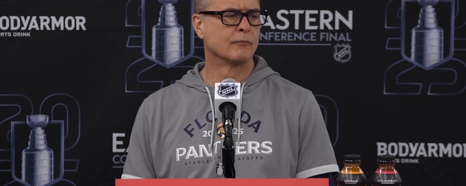 Paul Maurice calls out Brad Marchand and throws Bill Zito under the bus.