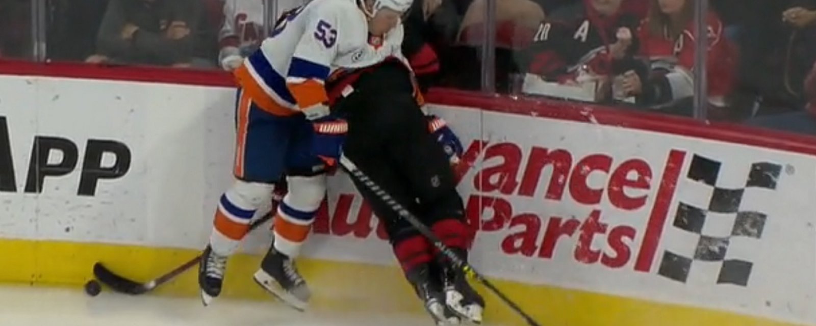 Casey Cizikas facing suspension for dangerous hit on Brendan Smith.