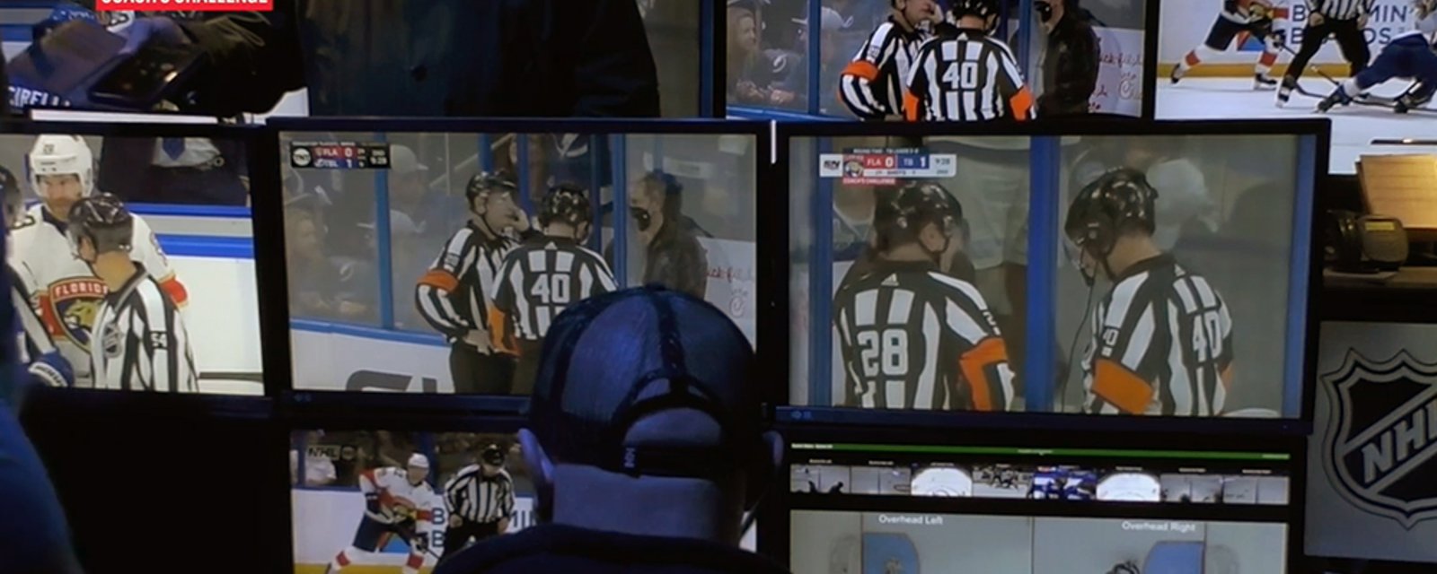 Tampa has two goals overturned by NHL Situation Room in Toronto