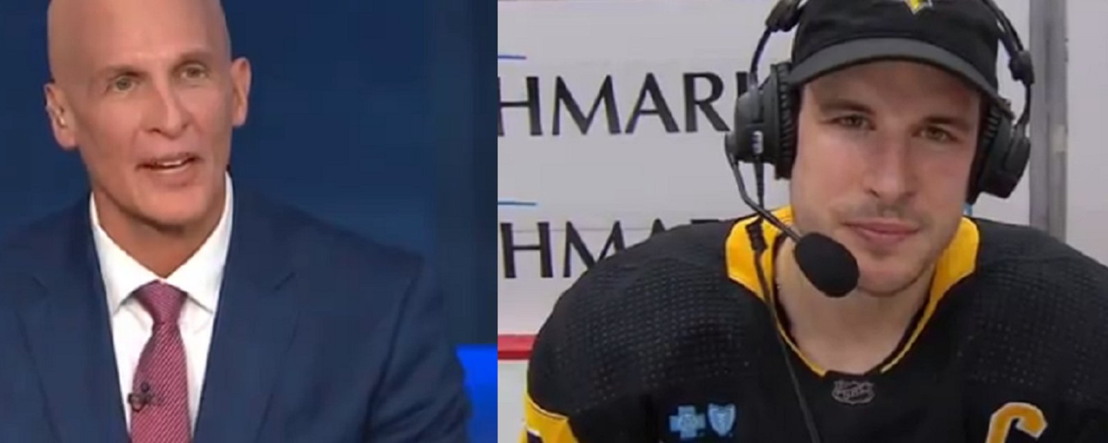 Sidney Crosby gets choked up at surprise from former coach.