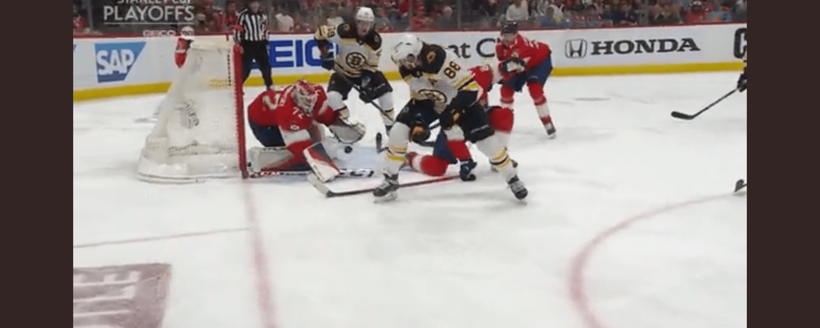 David Pastrnak scores the FILTHIEST goal of the 2023 postseason