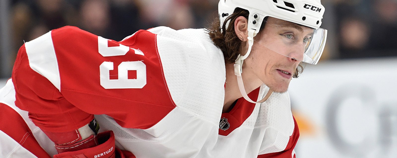 Tyler Bertuzzi sounds off on verge of missing 1st game in Canada