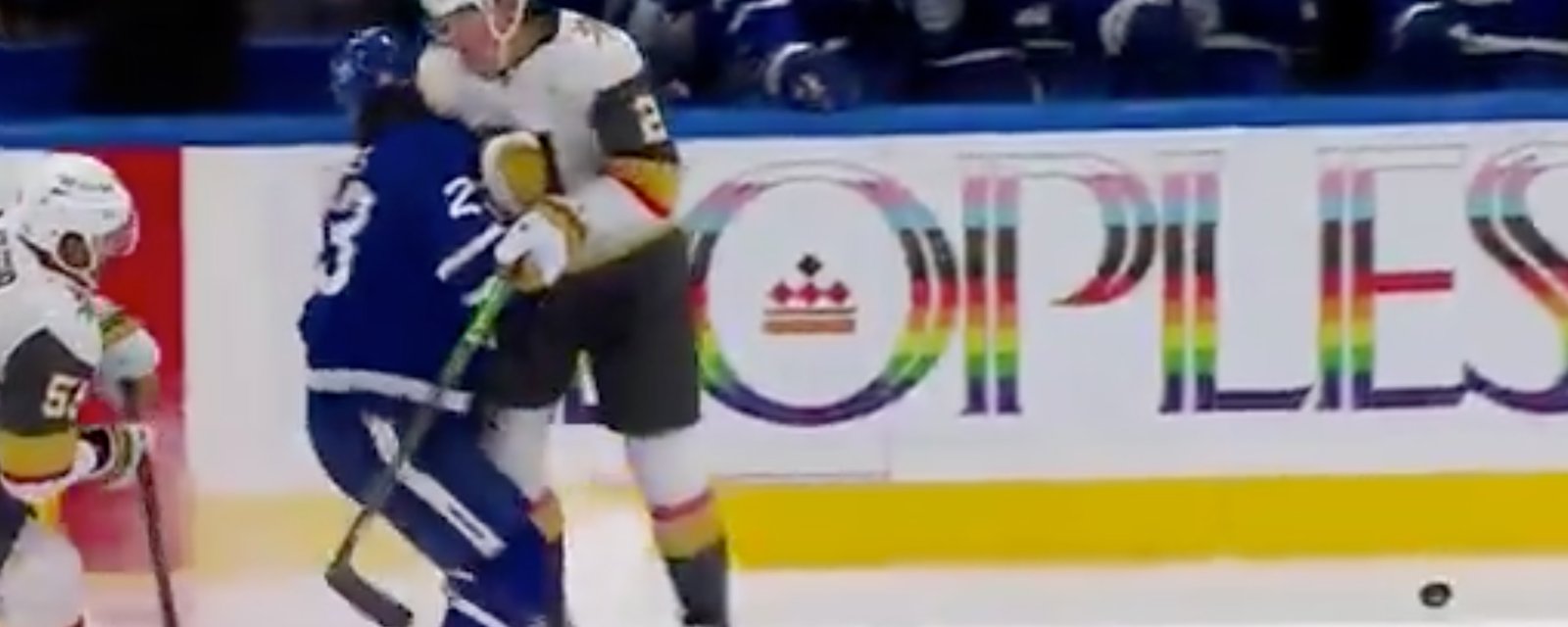 Leafs fans irate with controversial decision on Zach Whitecloud’s brutal hit to Matthew Knies!