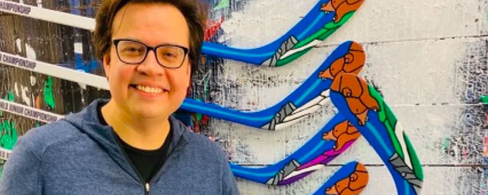 Cree artist hand-paints 150 sticks for World Junior Championships