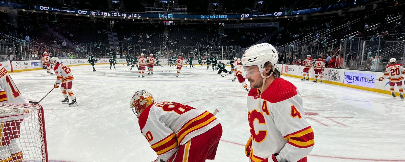 Trade brewing between Flames and Stars in the West