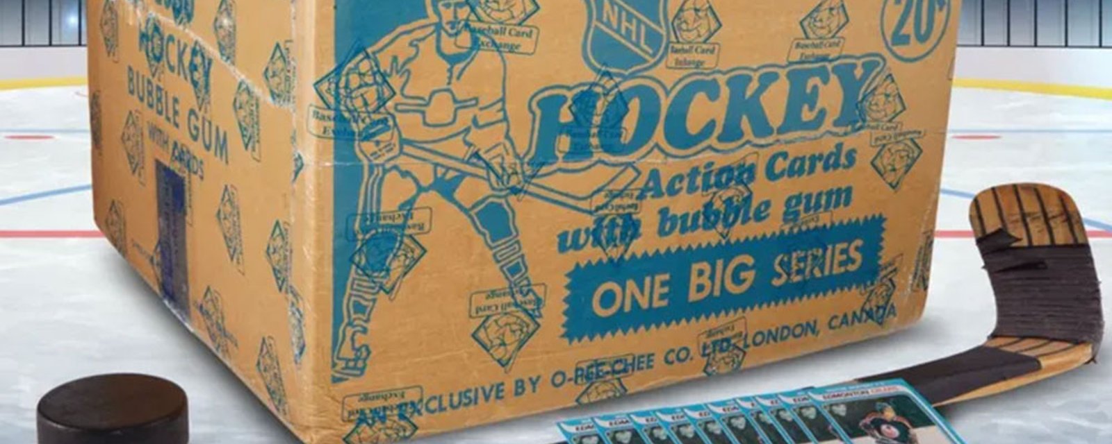 Sealed case of unopened NHL cards from 1979 sells for an insane amount at auction