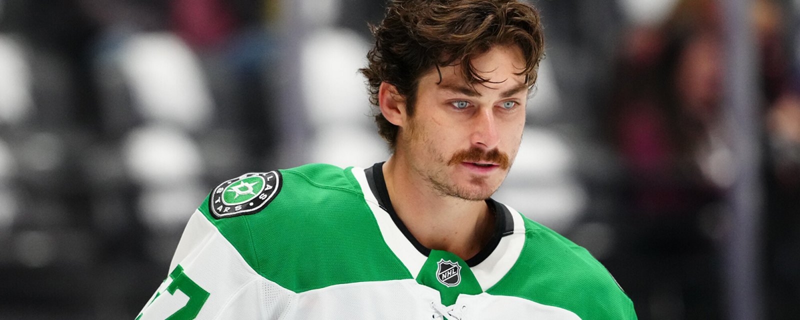 Mason Marchment sends a warning to Darnell Nurse after Game 2.