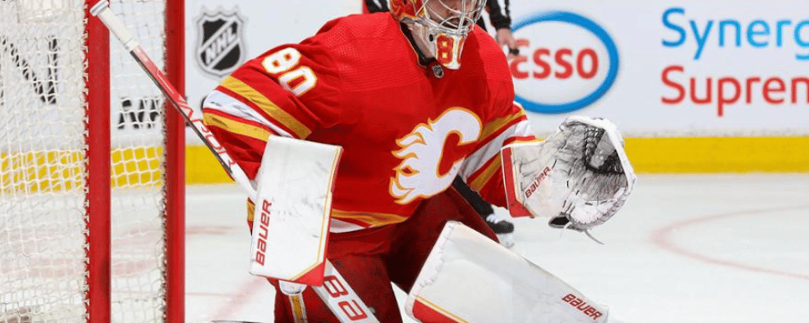 Flames G Dan Vladar's season is officially over 