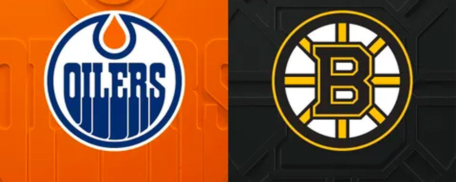 Huge scenario emerges linking Oilers and Bruins for perfect trade!