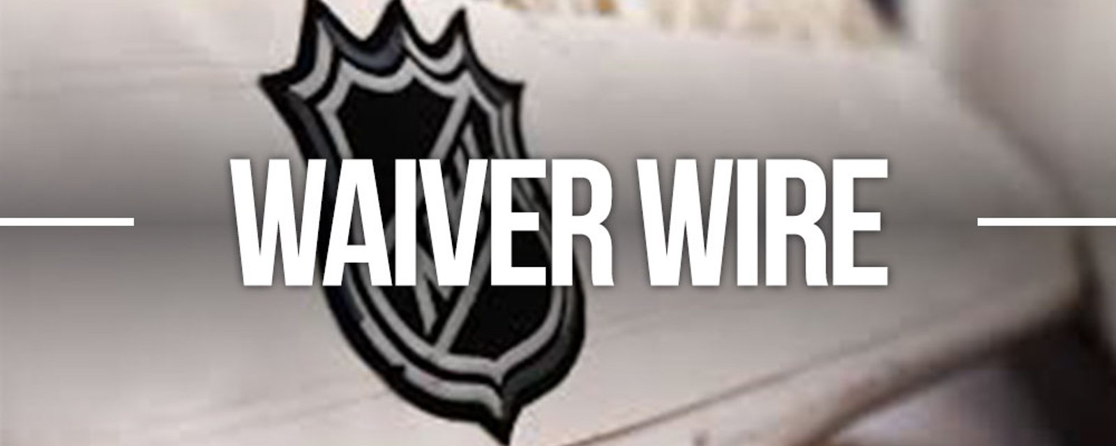 Nearly a dozen players on waivers, including a former 1st round pick