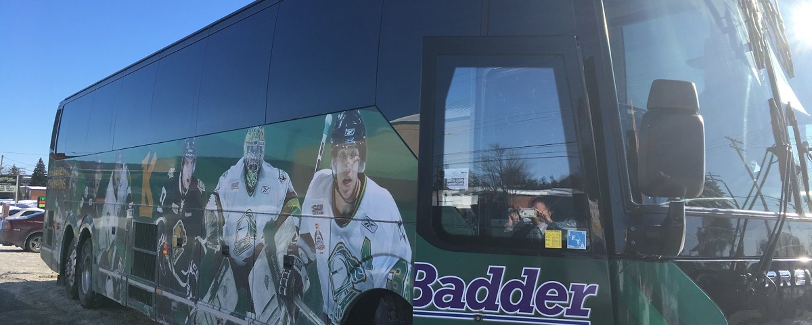 London Knights bus involved in accident.