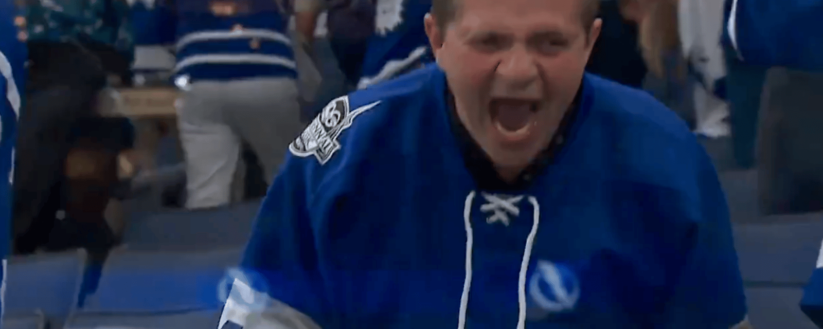 Maple Leafs fan goes viral for passionate reaction to OT win 