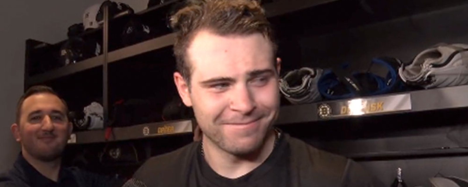 Jake DeBrusk explains why he rescinded his trade request