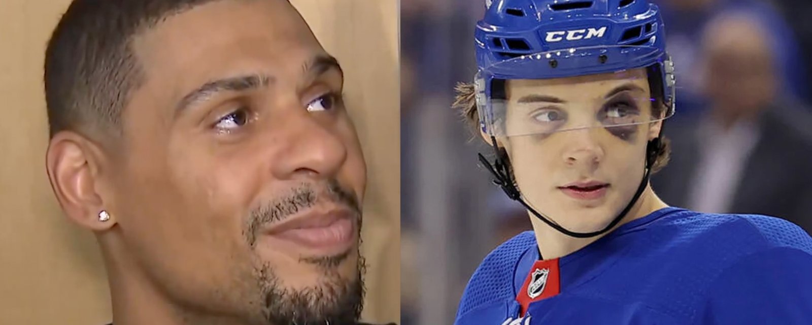 Ryan Reaves sounds off on fighting Rangers’ Matt Rempe on Saturday!