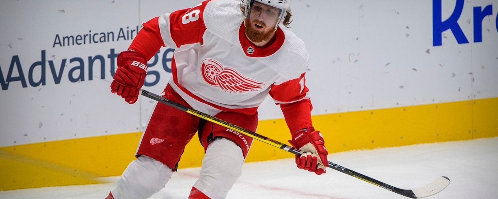 Red Wings lose defenseman Marc Staal.