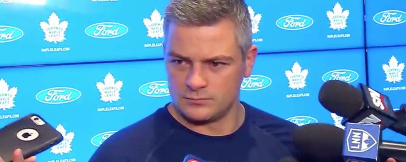 Coach Keefe gives an update on Liljegren and it's NOT good