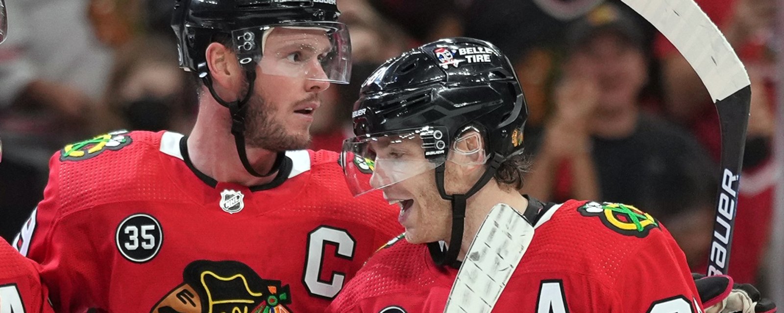 Blackhawks GM Davidson shocks with latest update on Kane/Toews trade situation