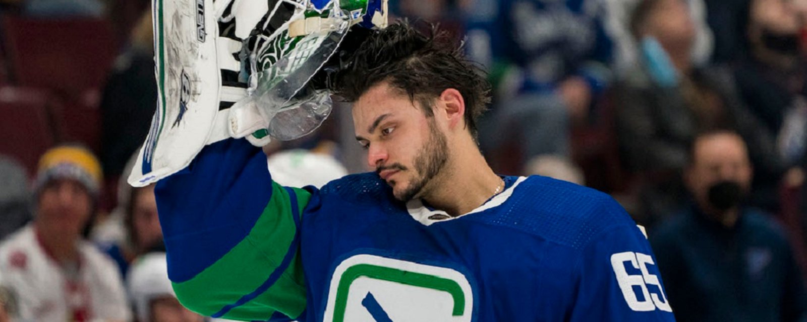Rumor: Canucks giving up on one of their goalies.