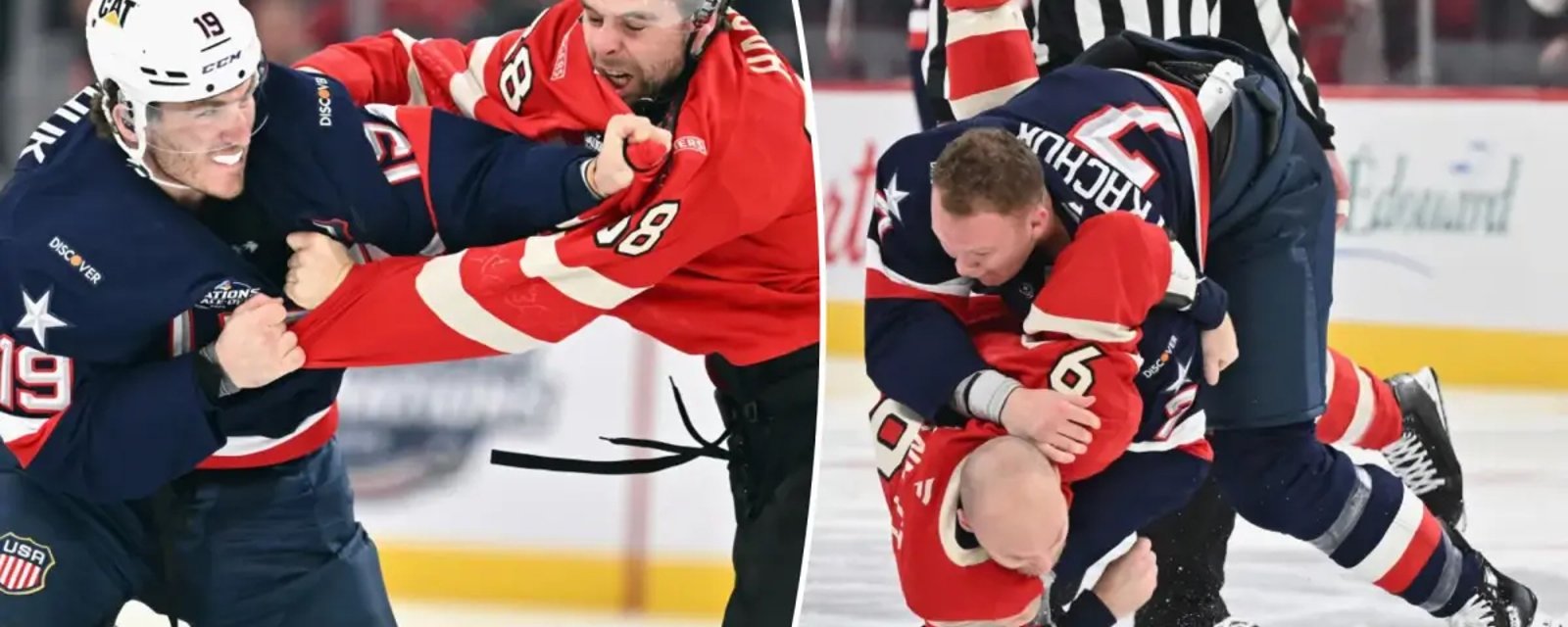 Tkachuk brothers revealed how their mom and grandma reacted to their fights vs. Team Canada