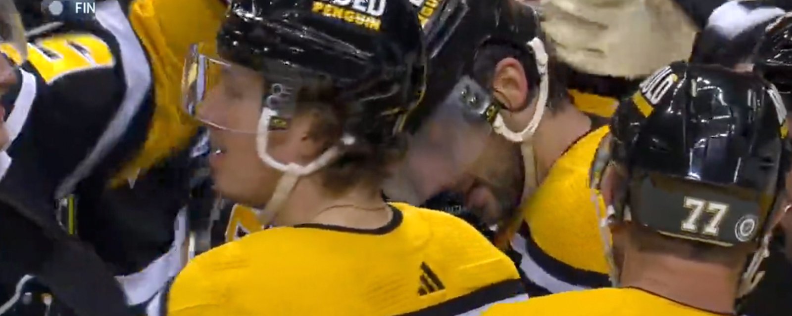 Kris Letang gets emotional after scoring OT winner in his first game since his father’s death
