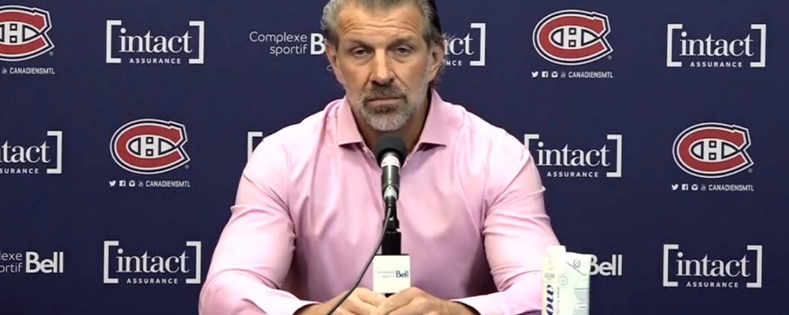 Marc Bergevin responds to questions about tanking the season.