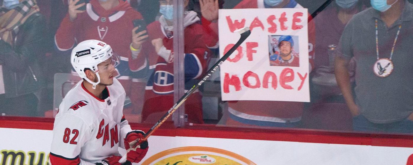 Habs get revenge on Canes’ website mocking their losing streak