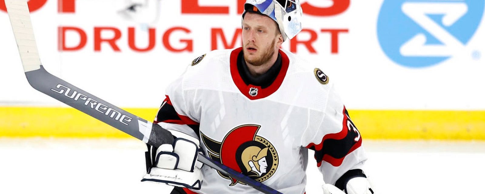 Senators also lose their backup goalie on Monday.