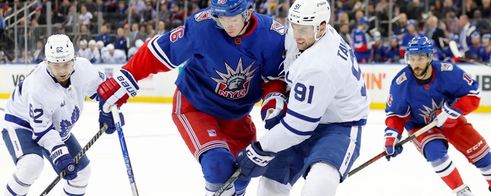 Leafs announce a delayed start for tonight's game against the Rangers