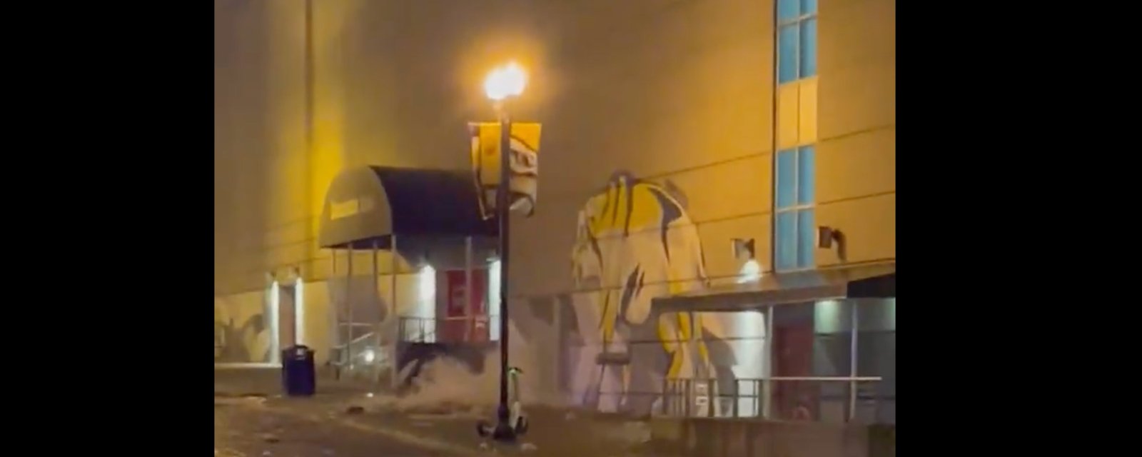 Today’s game postponed and tomorrow's in jeopardy as Bridgestone arena is currently flooding