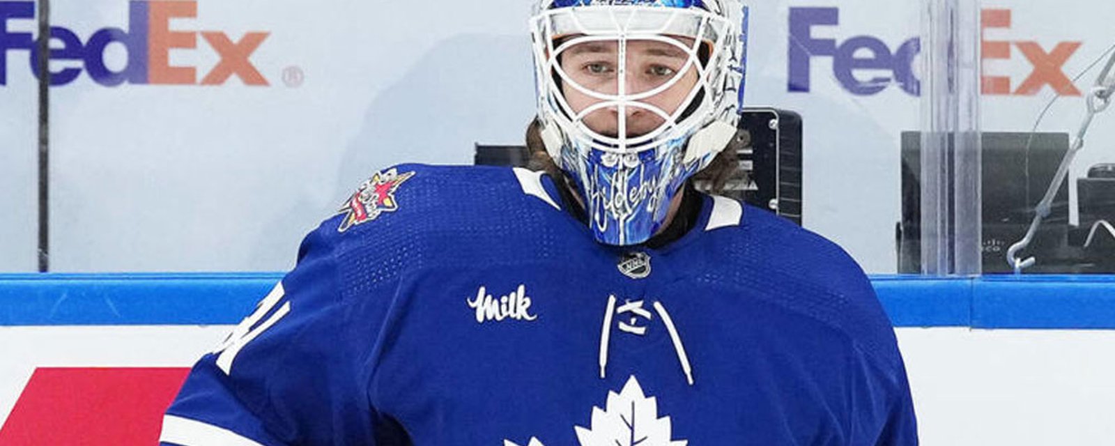 Leafs make a last minute goaltending change for tonight's game against Devils