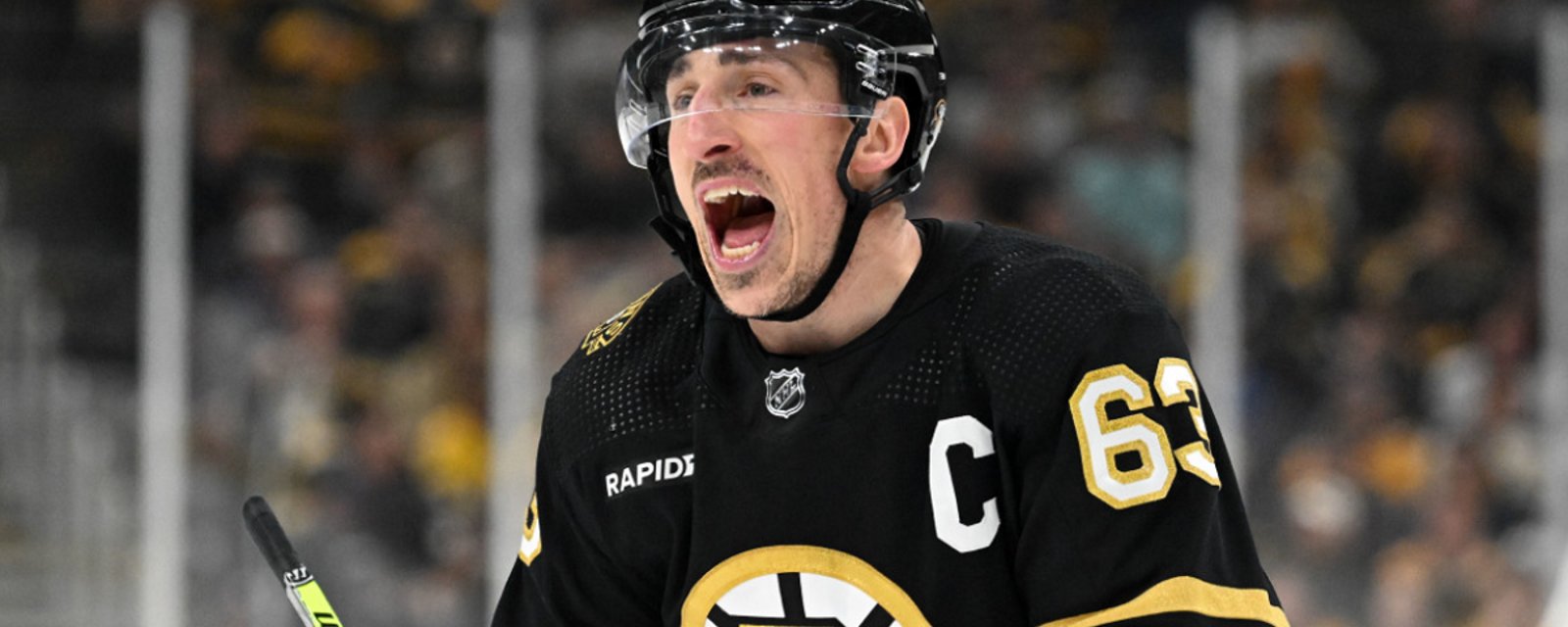 Brad Marchand takes out a full page ad in the Boston Globe.