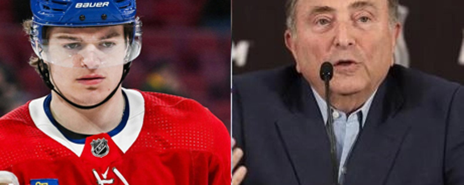 Cole Caufield breaks rule in tribute to Johnny Gaudreau and Gary Bettman intervenes