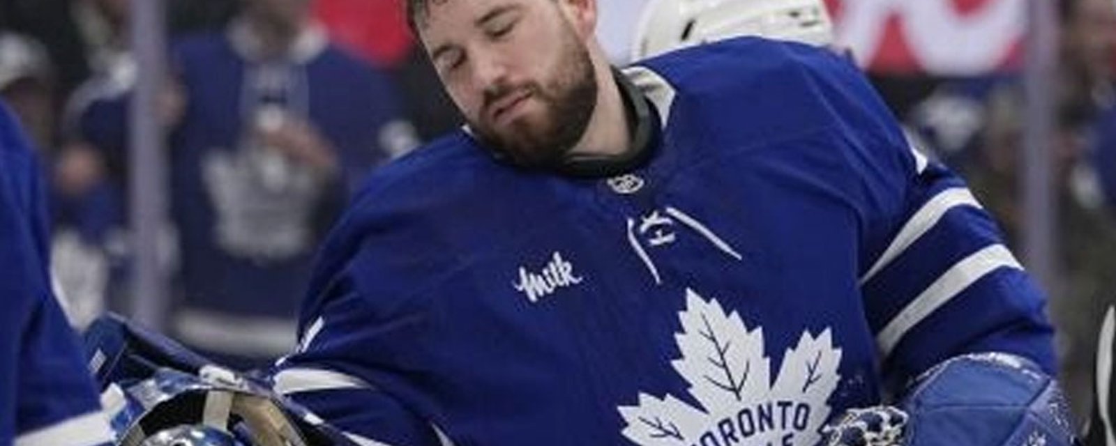 Craig Berube with an update on Anthony Stolarz for Game 6
