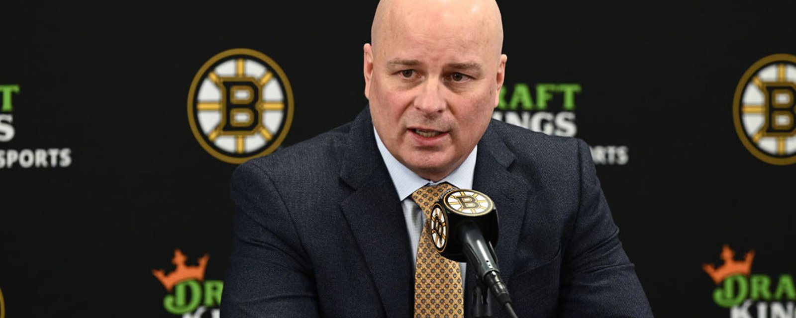 The Boston Bruins have fired Jim Montgomery