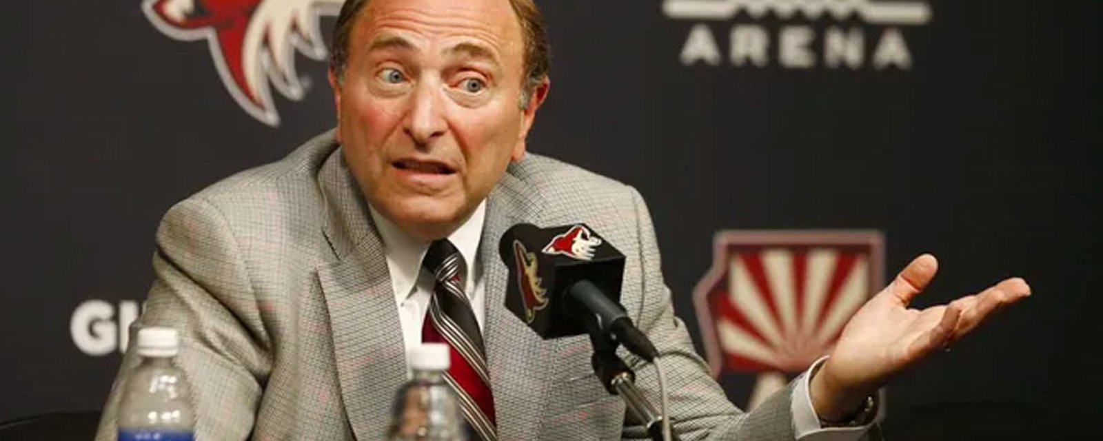 Insider reports that only reason Coyotes haven't moved is because of Bettman's ego
