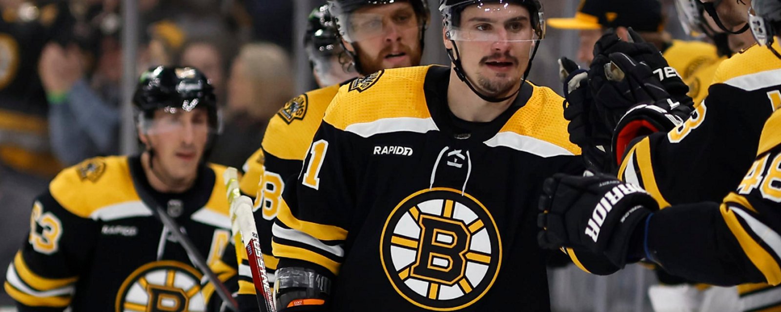 Dmitry Orlov appears to be done with the Boston Bruins.
