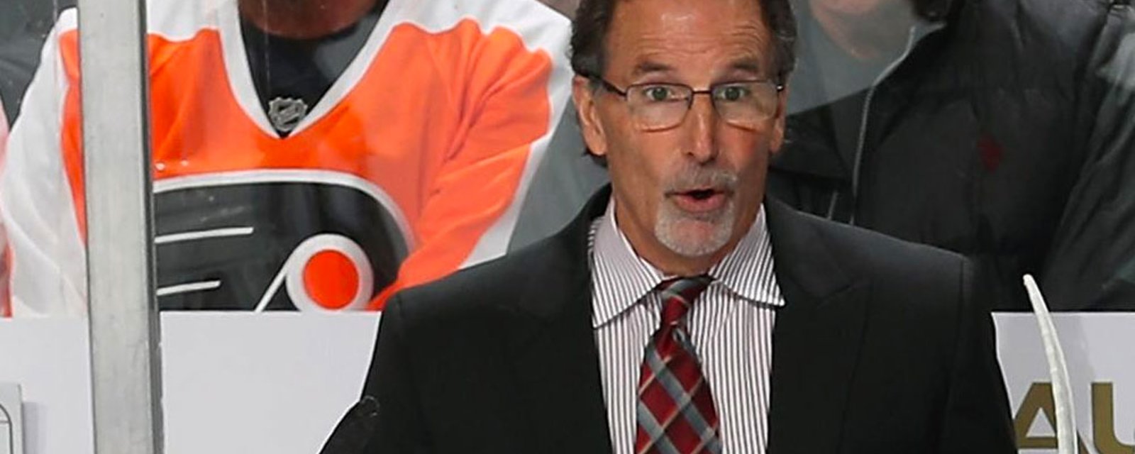 Tortorella scratches himself for tonight's game!