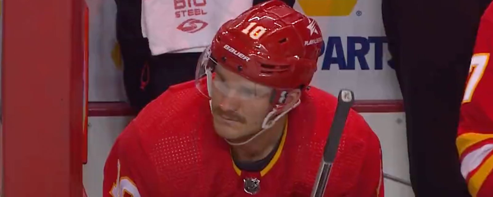 Things get worse for Jonathan Huberdeau…