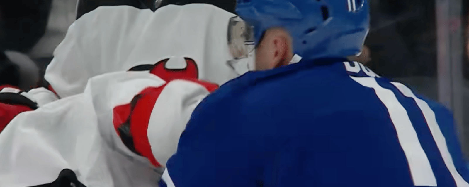 Max Domi avenges Auston Matthews by dropping the gloves! 