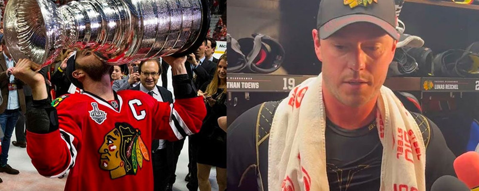Toews can't “stomach the struggle” of Blackhawks, talks about retirement