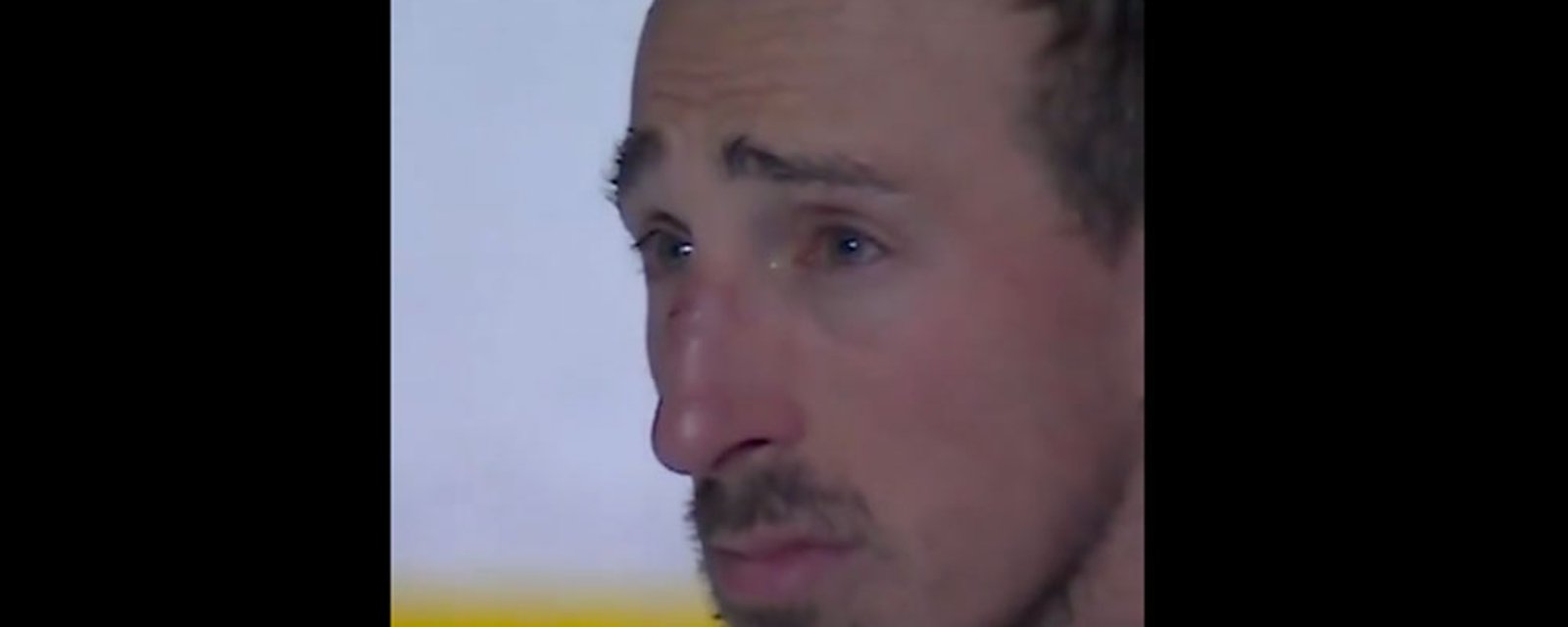 Marchand tears up during emotional tribute at TD Garden