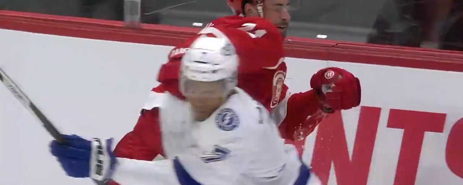 Dylan Larkin faces possible suspension for sucker punch and game ejection