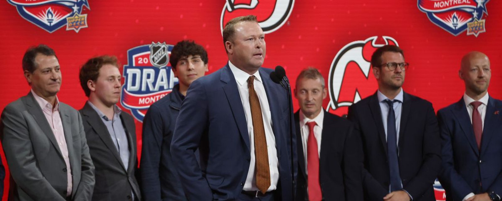 Devils were caught off guard and panicked at the draft