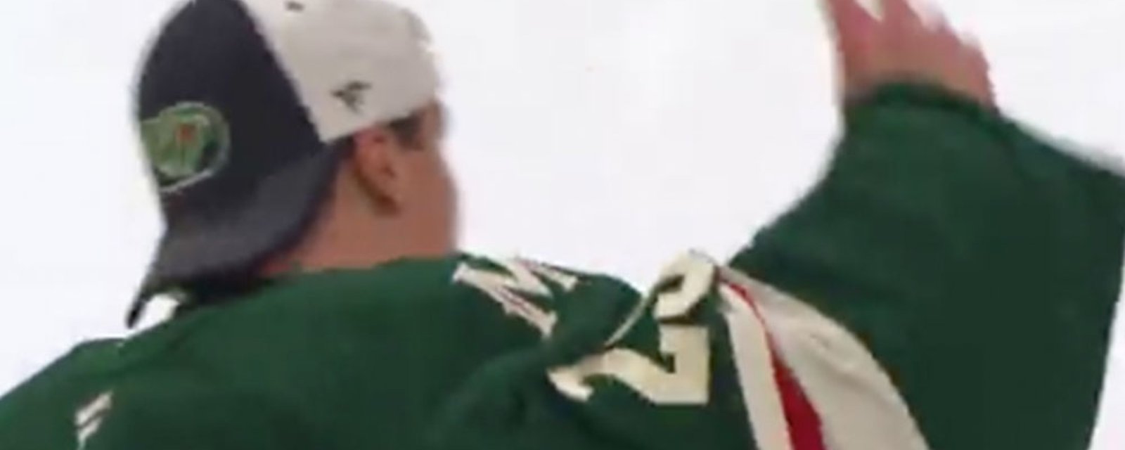 Marc-Andre Fleury exits the ice for the last time after Vegas defeat Wild