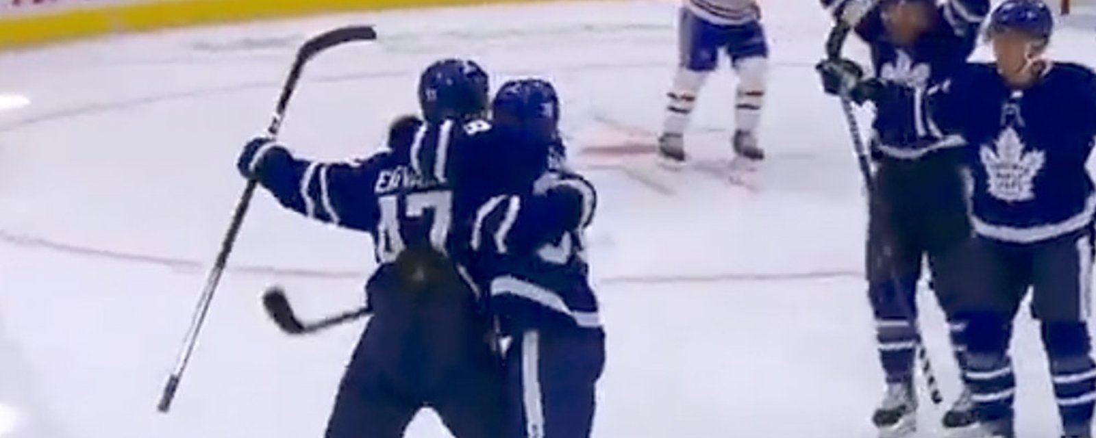 Pierre Engvall tallies first goal of the Maple Leafs season! (VIDEO)