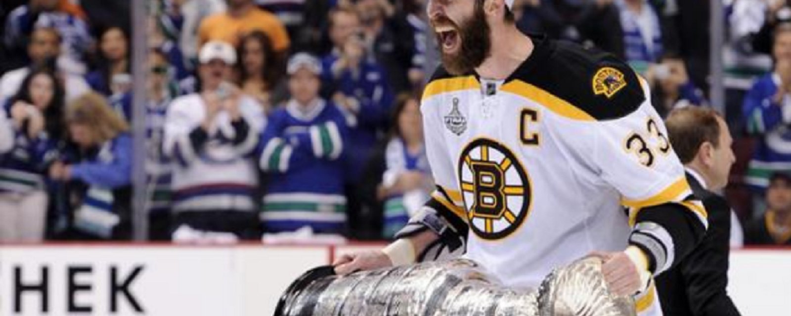 Big announcement from Zdeno Chara for fans in Boston.