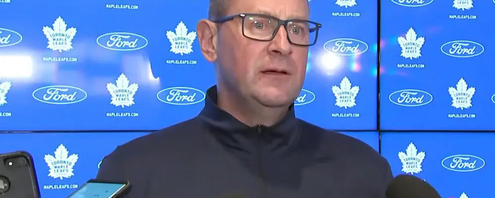 Unbelievably classy move by Leafs GM Brad Treliving