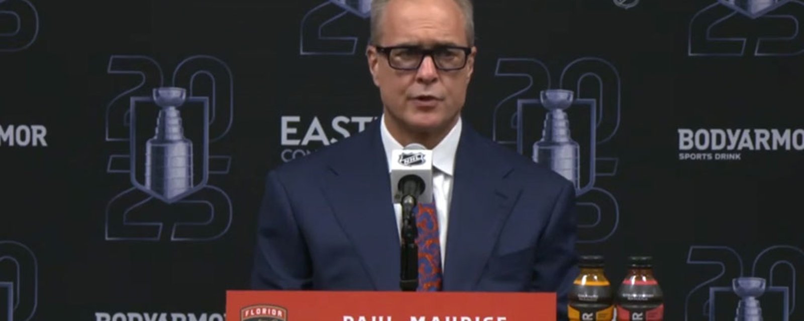 Paul Maurice calls out Sergei Bobrovsky for “horse****” goals against last night
